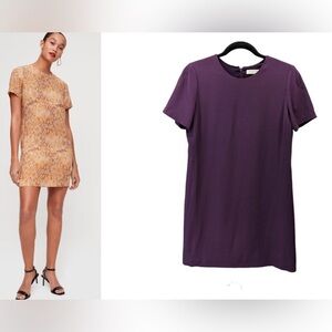 NWOT Aritzia Babaton Patricio Dress Wine